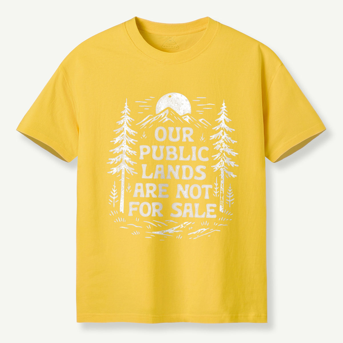 Our Public Lands Are Not for Sale Moonlit Forest T-Shirt