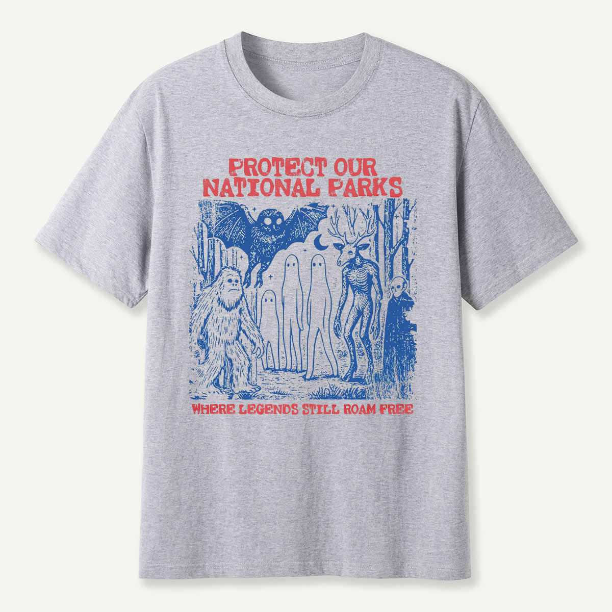 Cryptid National Parks Protect Our Parks T-Shirt