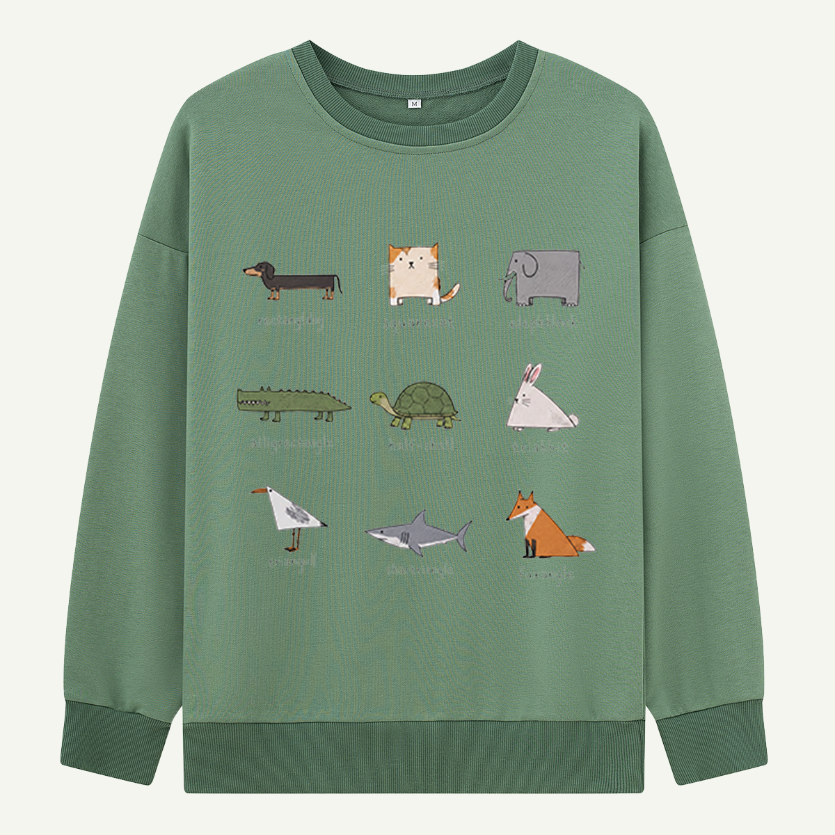 Geometric Animal Sweatshirts