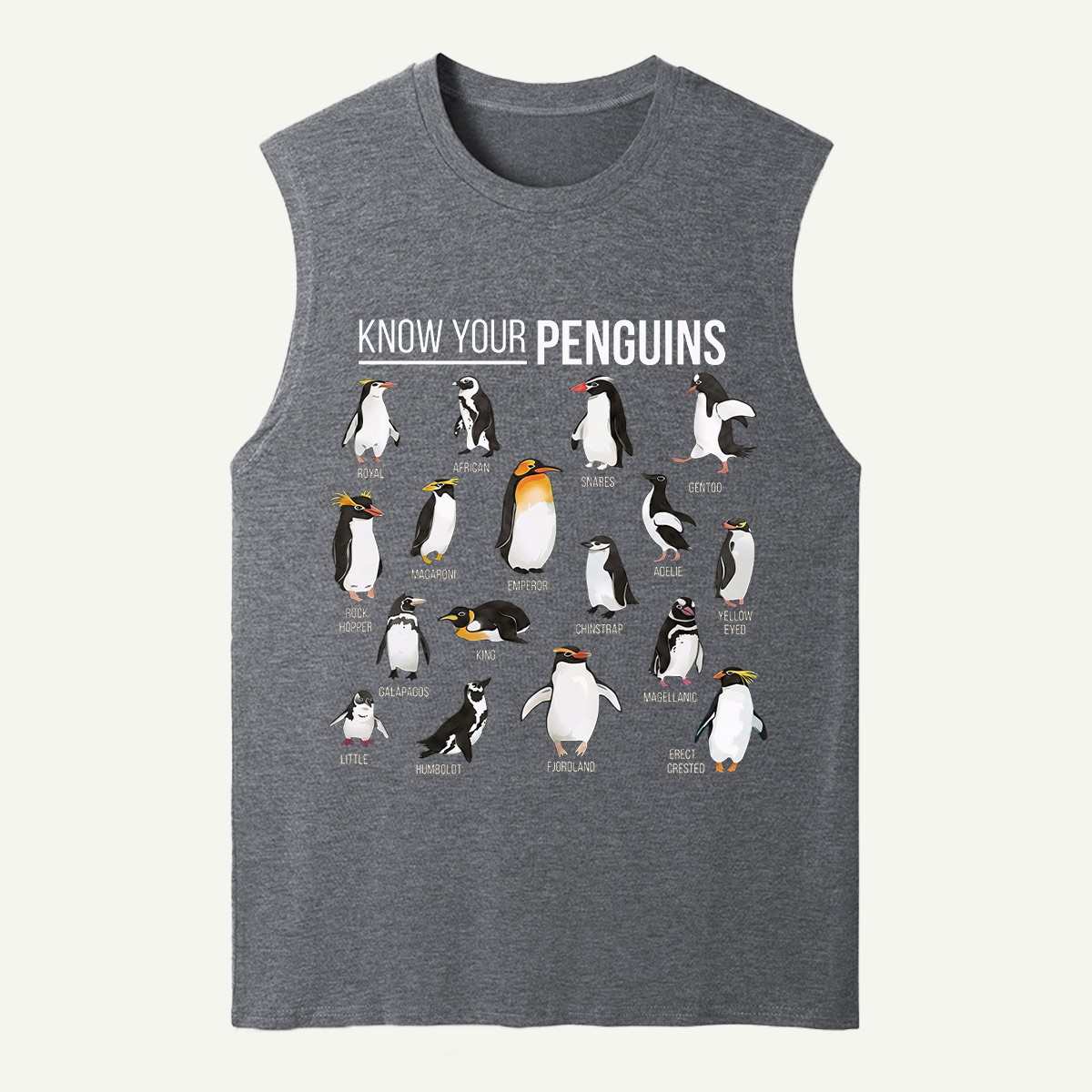 Know Your Penguins Tank Top