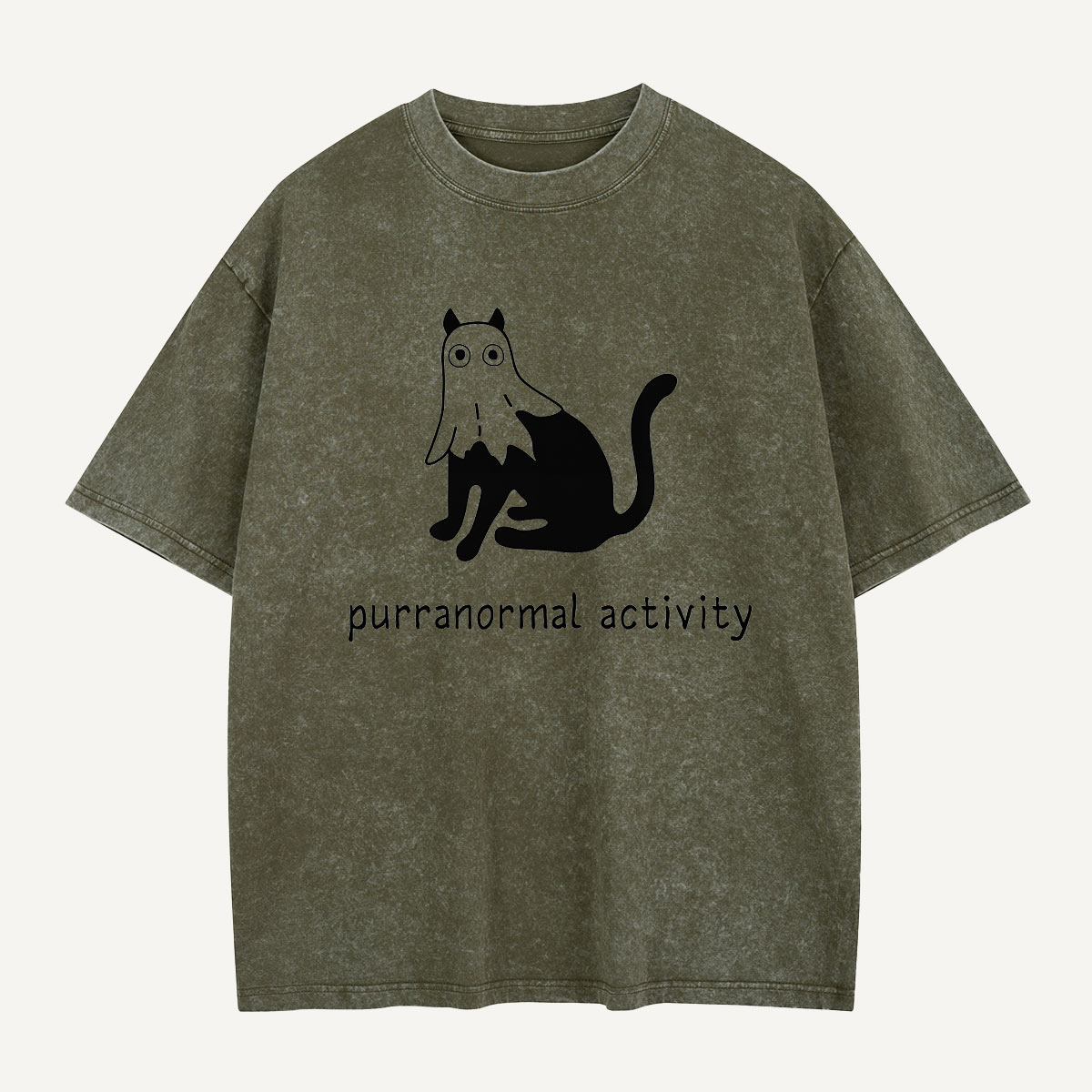 Purranormal Activity Washed T-Shirt