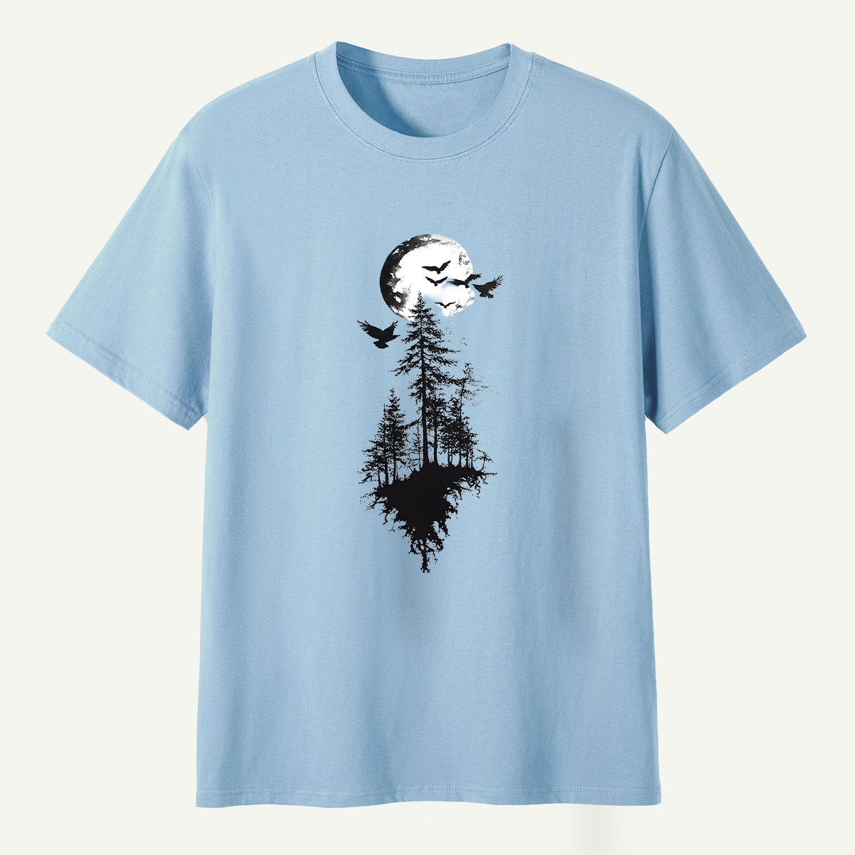 Infinite Mountain Forest Path T-Shirt