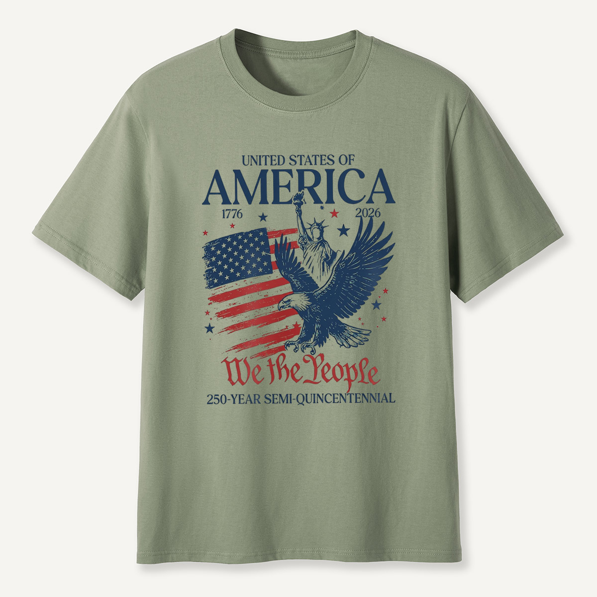 USA 1776–2026 Eagle 250th Anniversary T‑Shirt