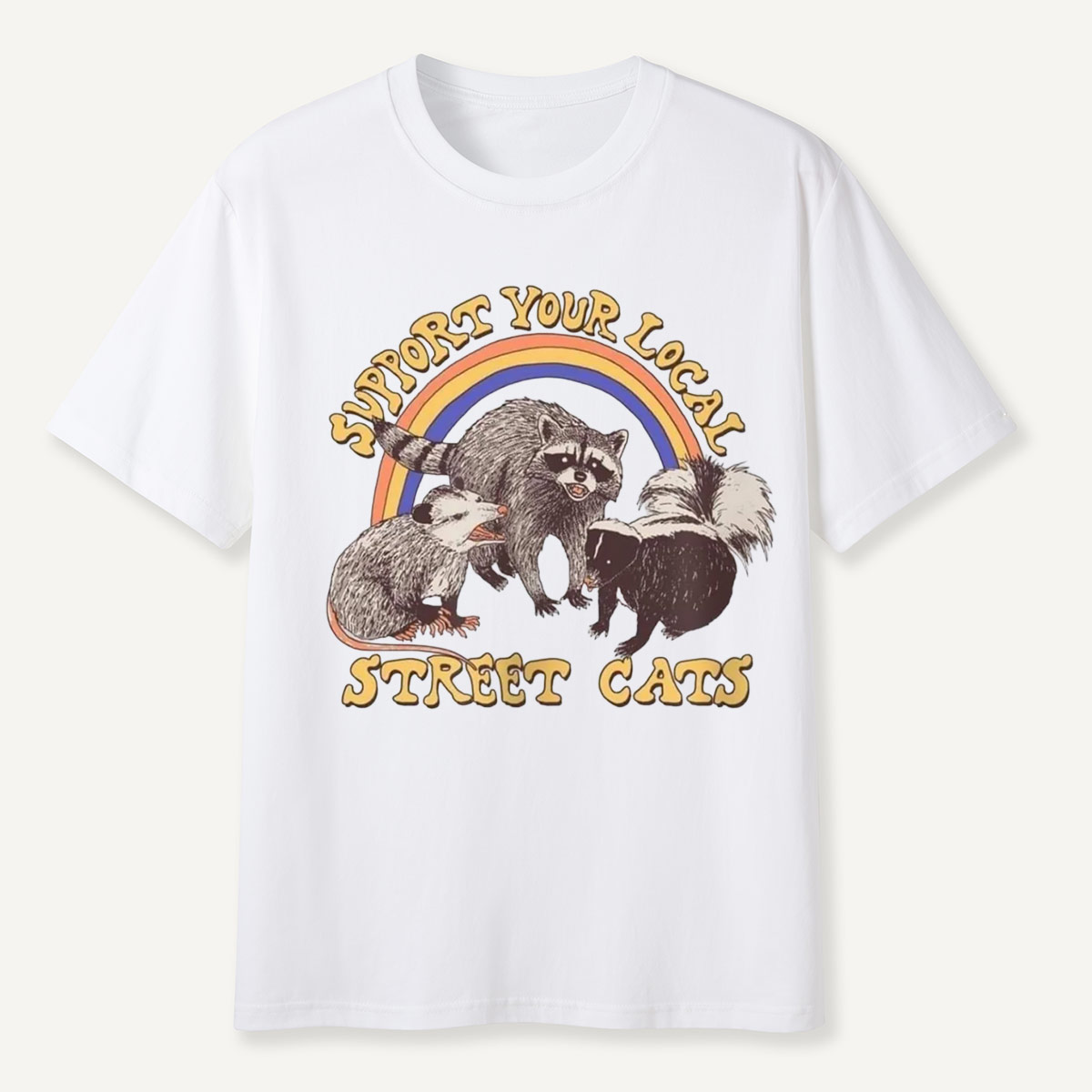 Support Your Local Street Cats Trash Bandits T-Shirt