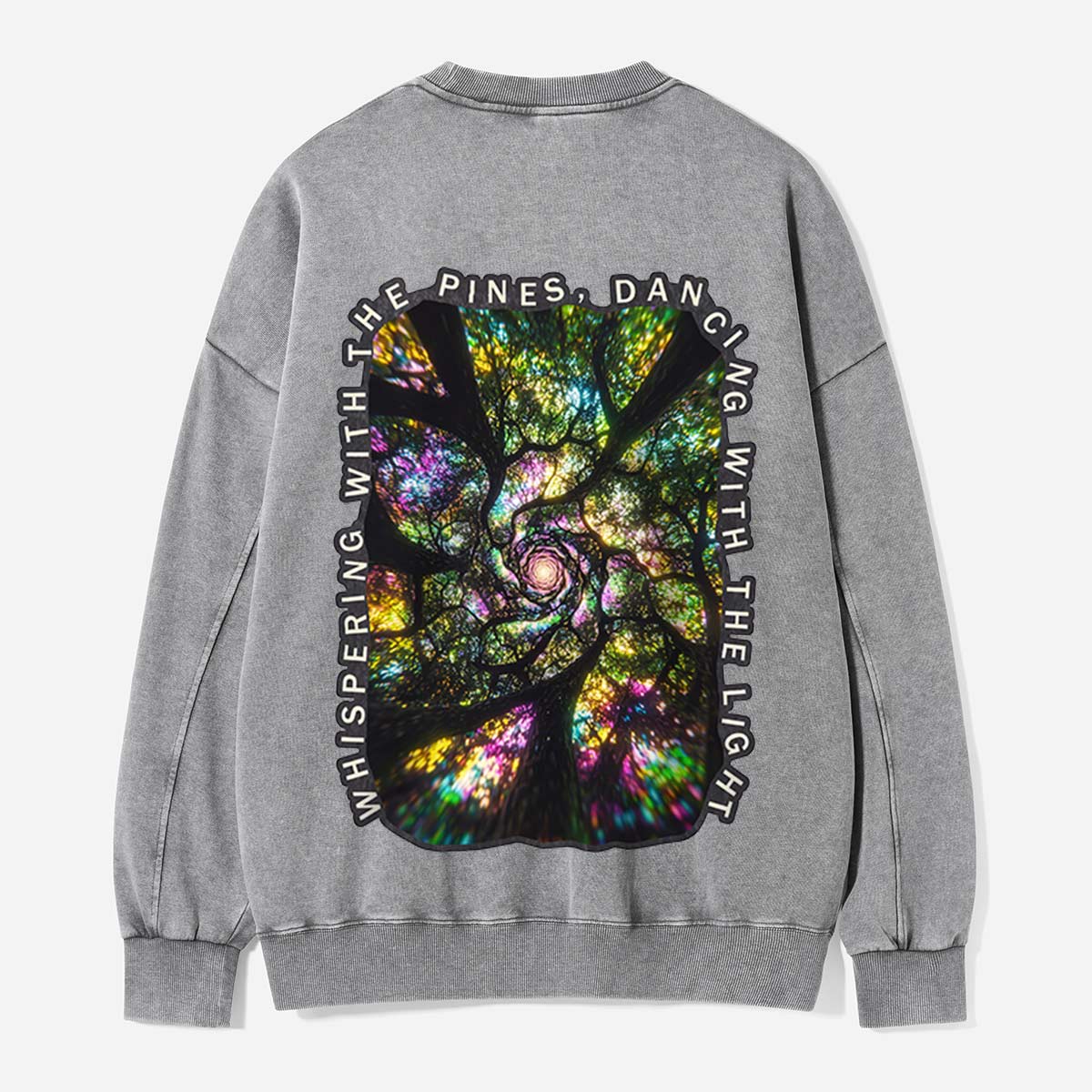 Dancing with the Whispering Pines Washed Sweatshirts