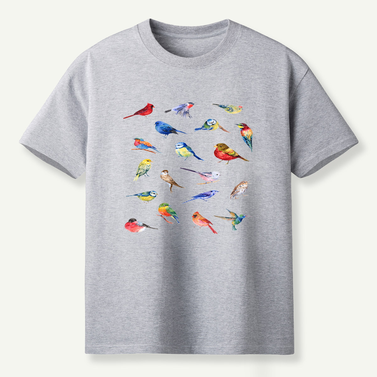 Watercolor Songbirds Collection T-Shirt
