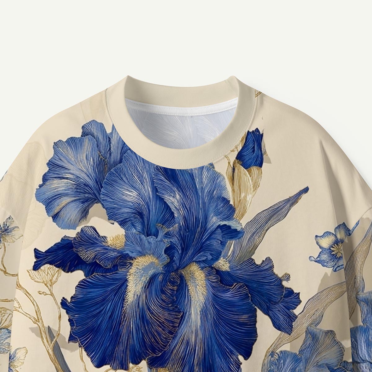 Blue Iris Botanical Premium Eco Tee