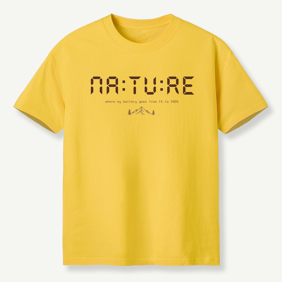 Nature Battery Recharge Mountain T-Shirt