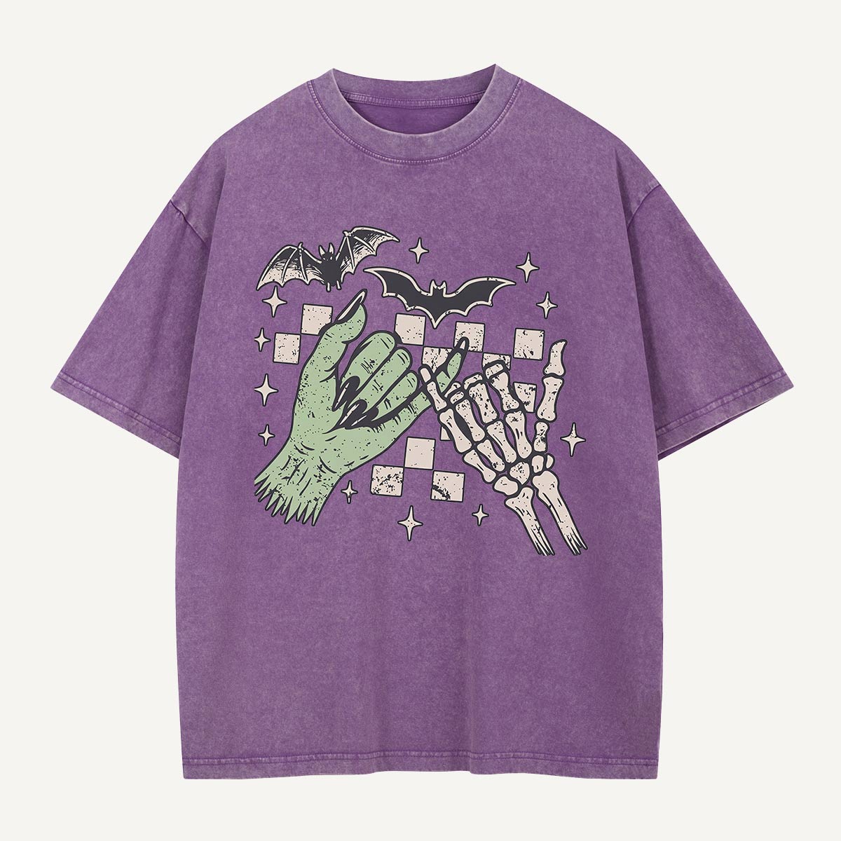  Bat Flight Pinky Promise Washed T-Shirt