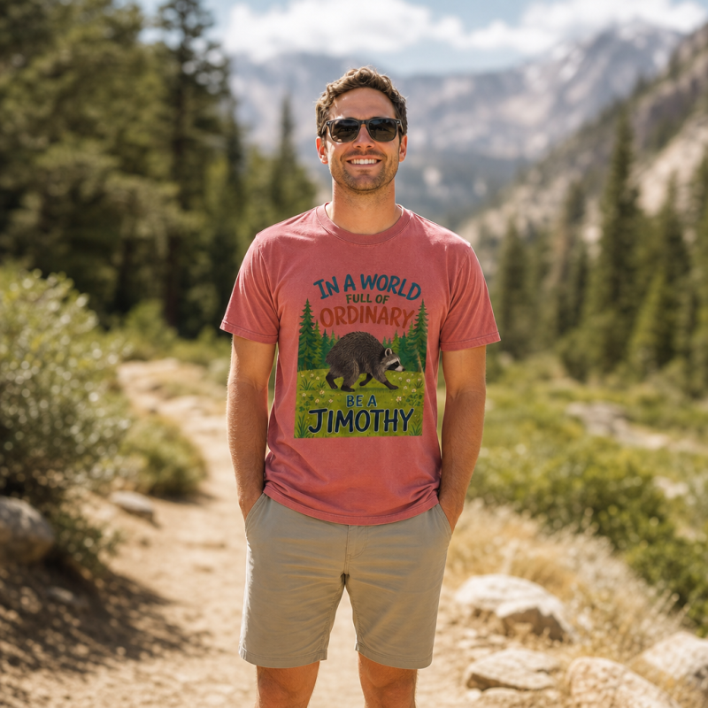 In a World Full of Ordinary Be a Jimothy T-Shirt