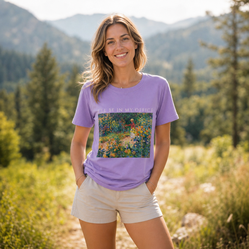 I’ll Be in My Office Garden Escape T-Shirt