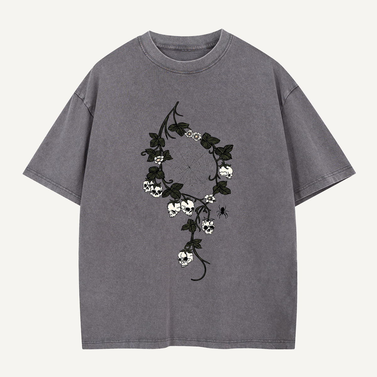 Web of Bones Washed T-Shirt