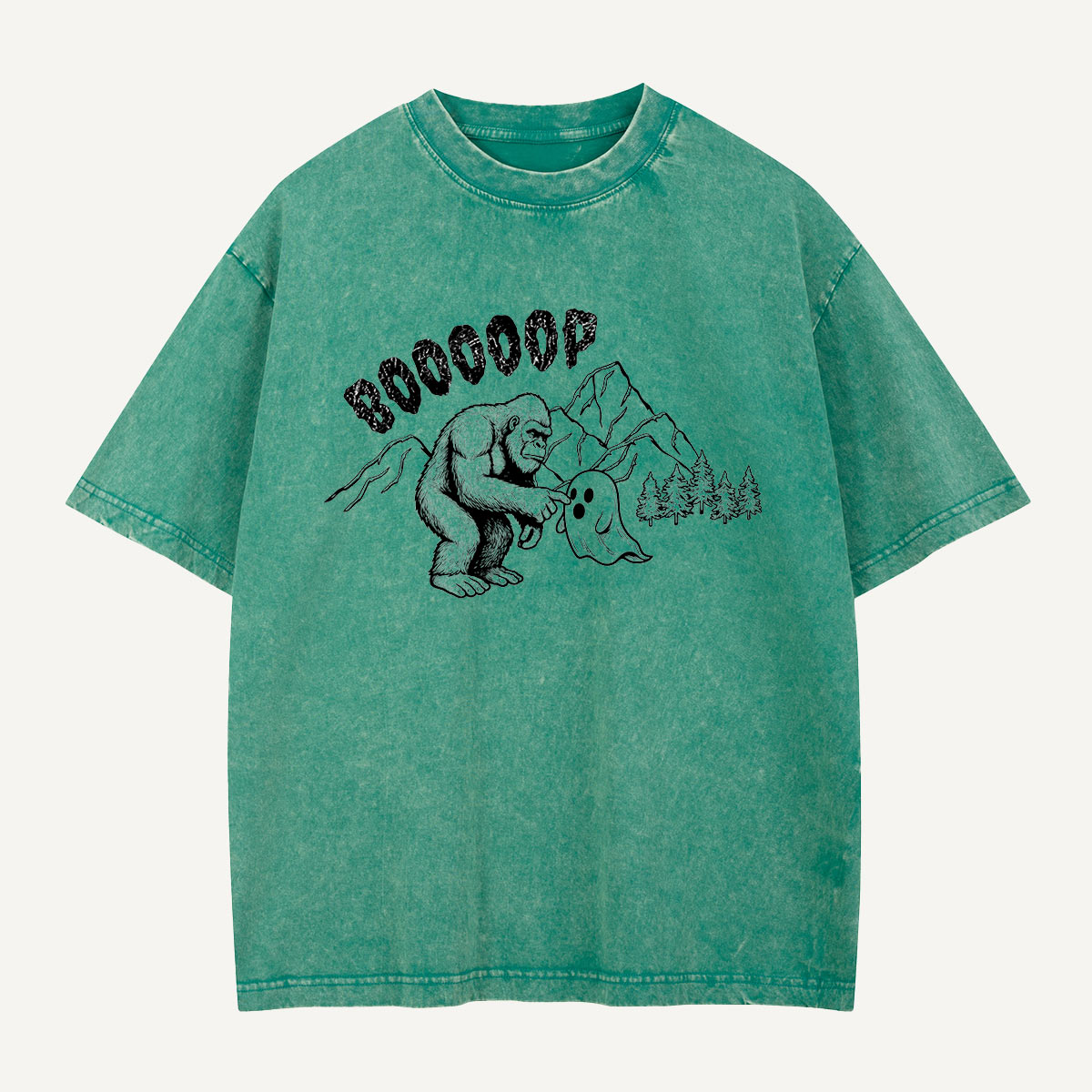 Bigfoot Says Boop Washed T-Shirt