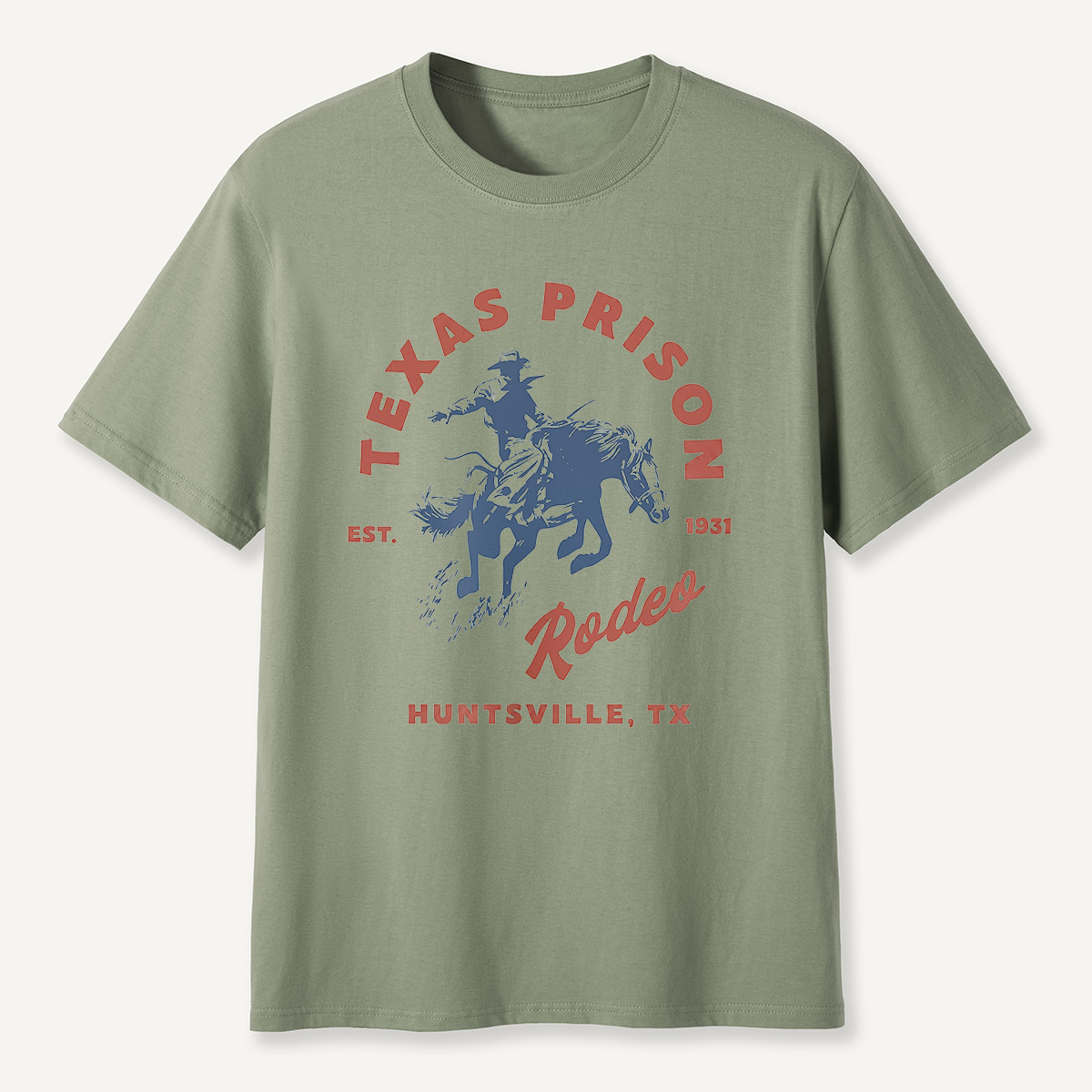 Texas Prison Rodeo Vintage Cowboy T-Shirt