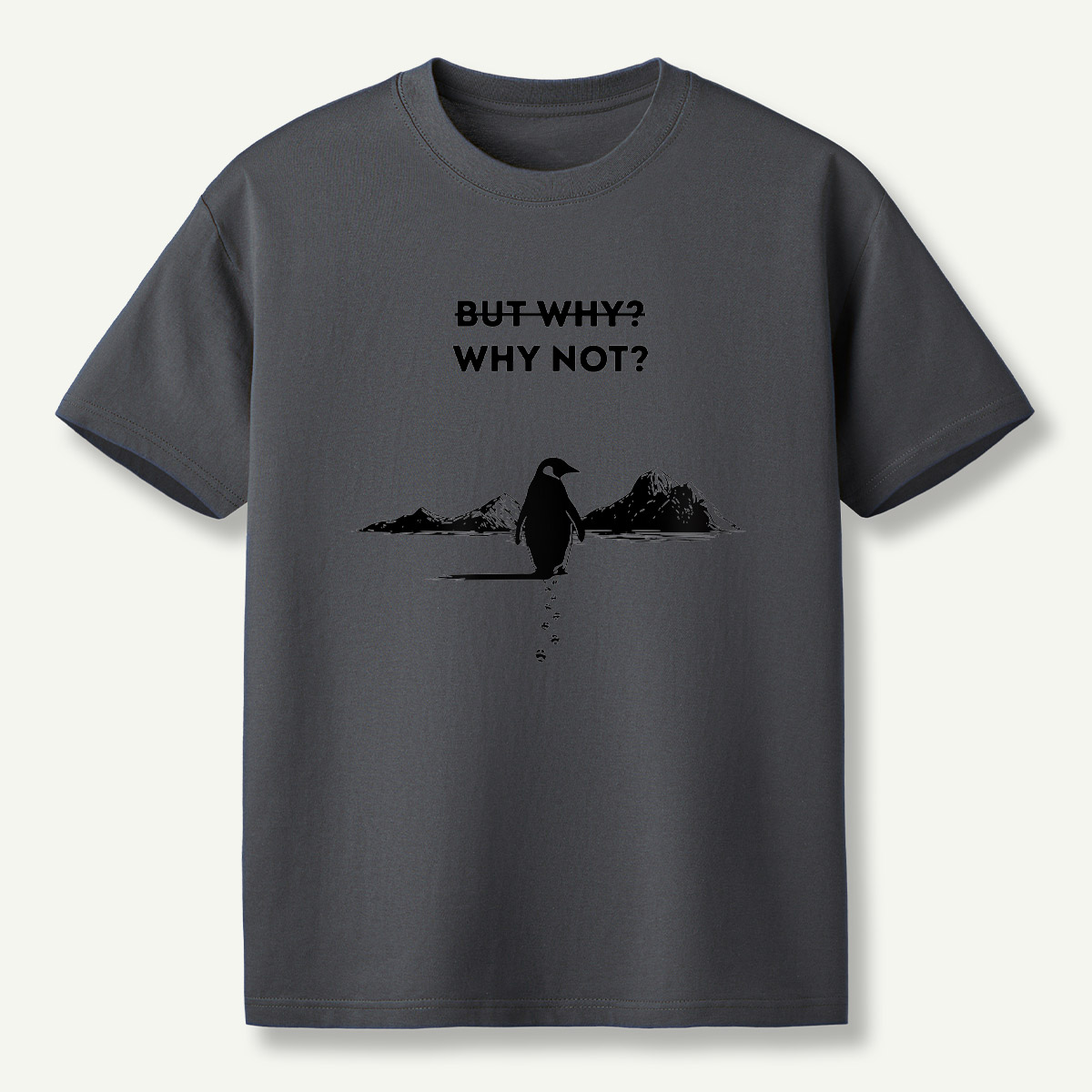 But Why Why Not Penguin Adventure T-Shirt