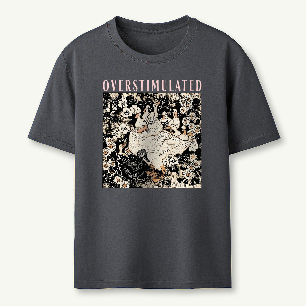 Overstimulated Mama Duck T‑Shirt 