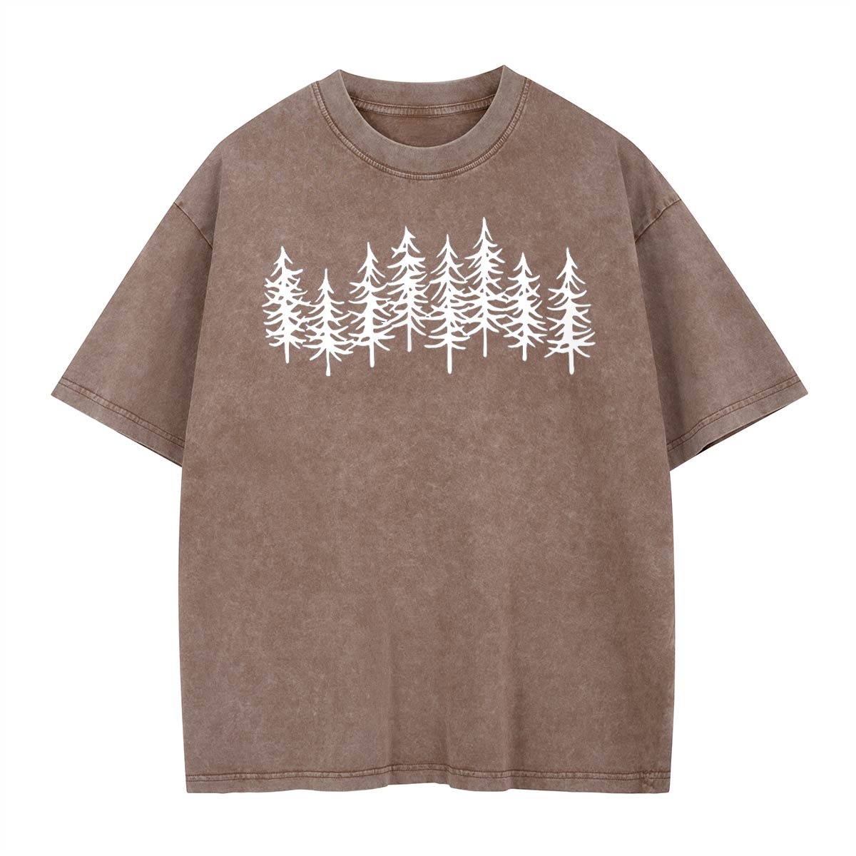 Pine Tree Line Washed T-Shirt