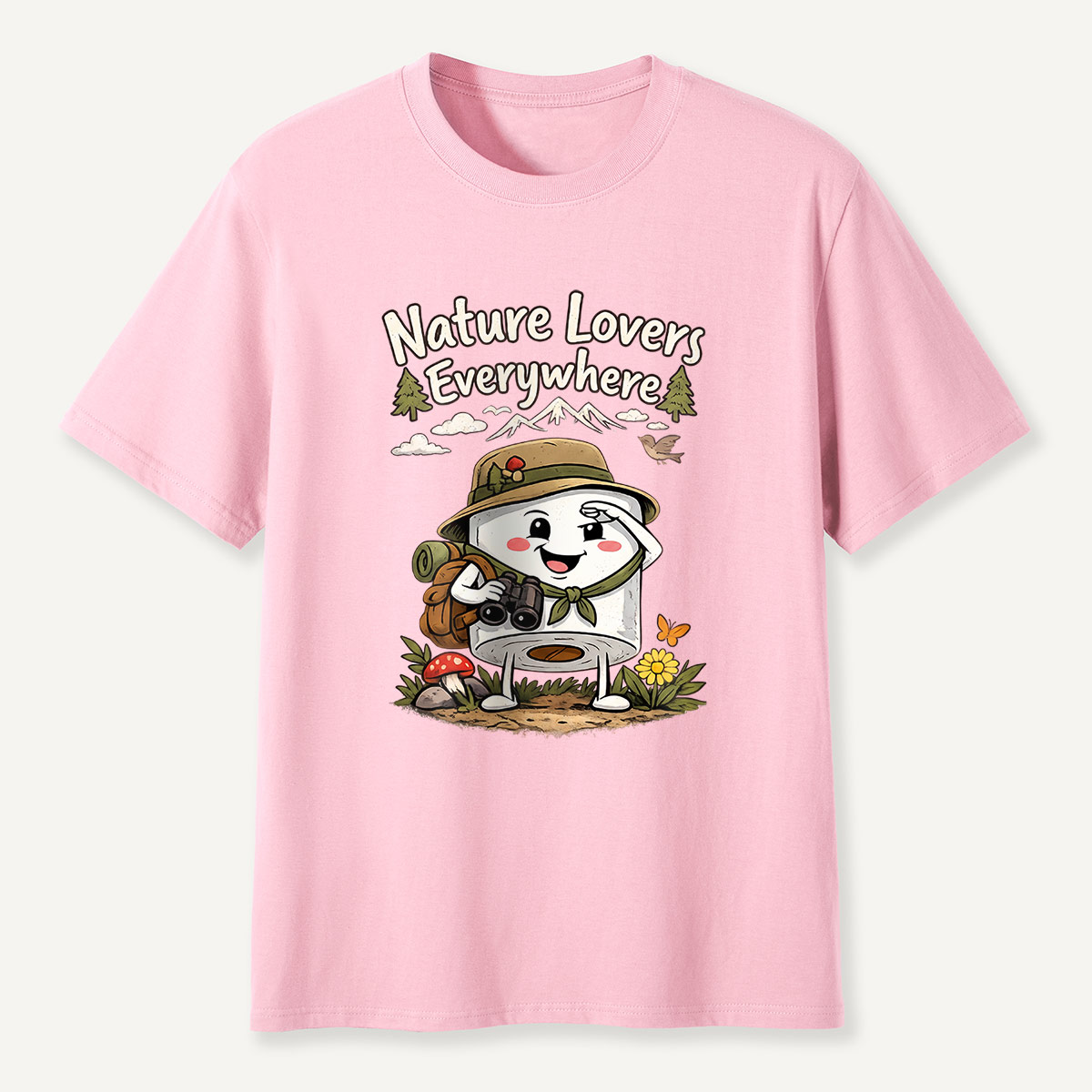 Nature Lovers Everywhere Hiking Dog T-Shirt