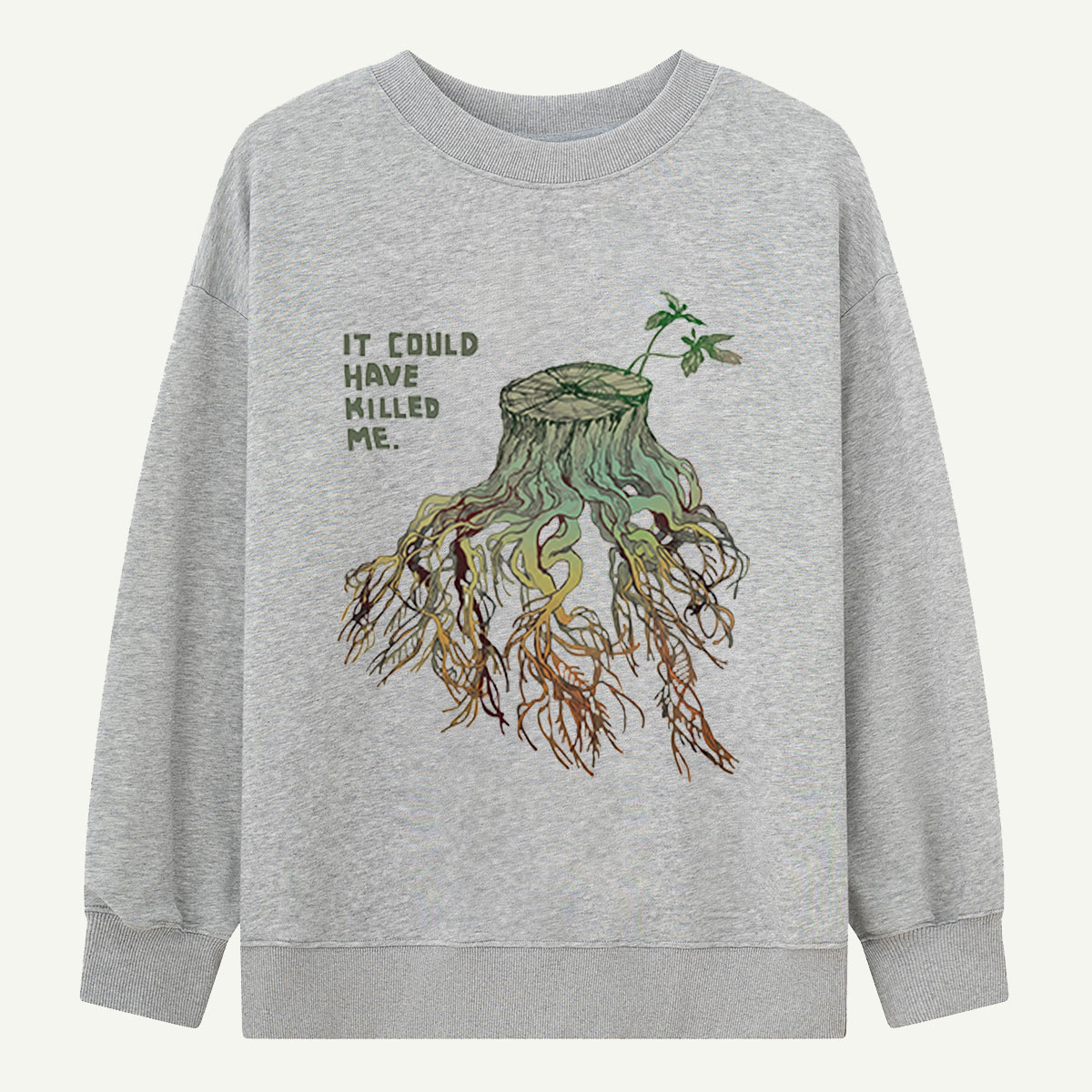 Tree Stump Roots Sweatshirts