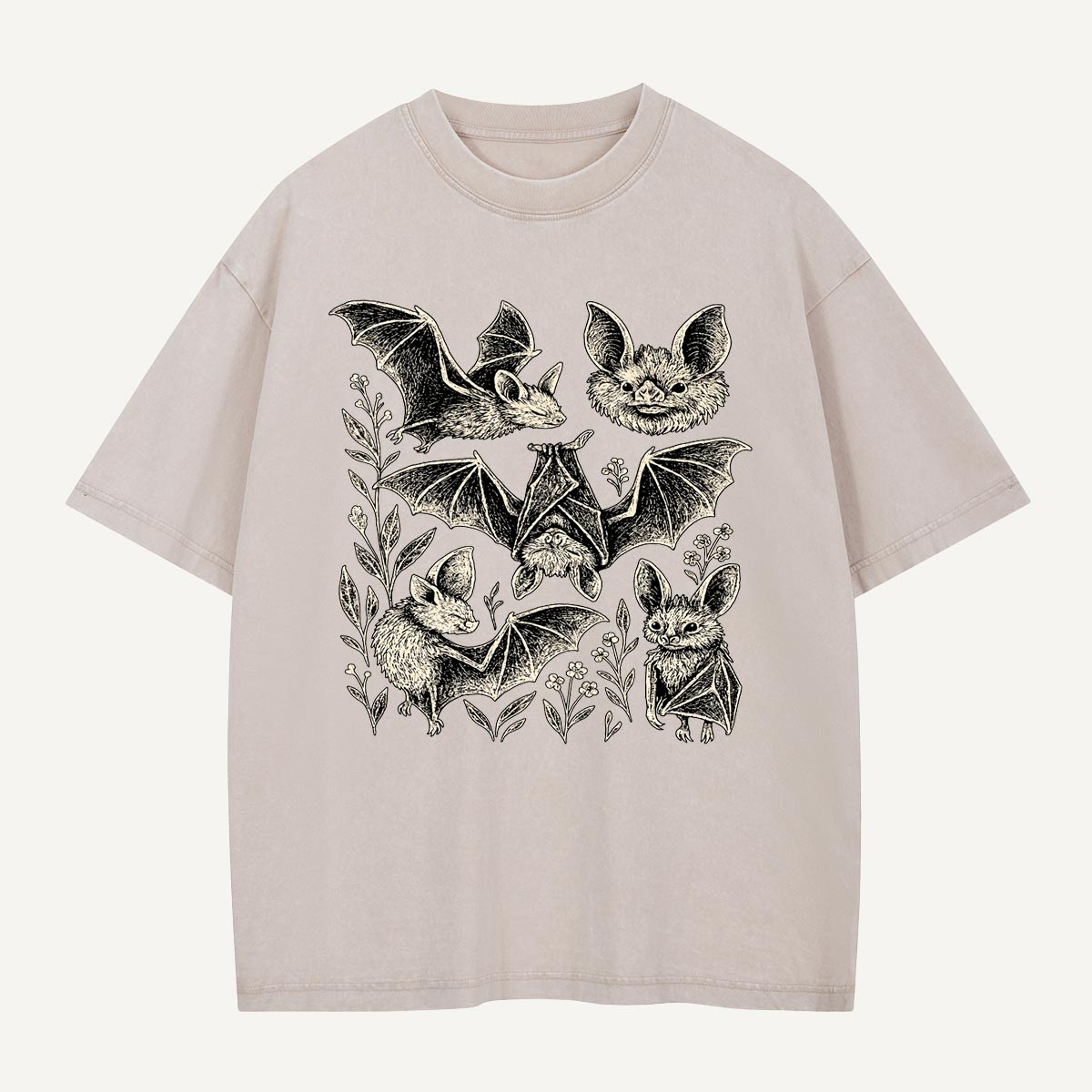 Welcome to the Bat Garden Washed T-Shirt