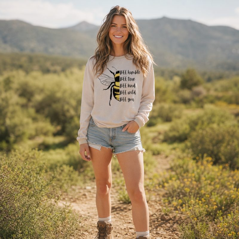 Bee Yourself Long Sleeve T-Shirt