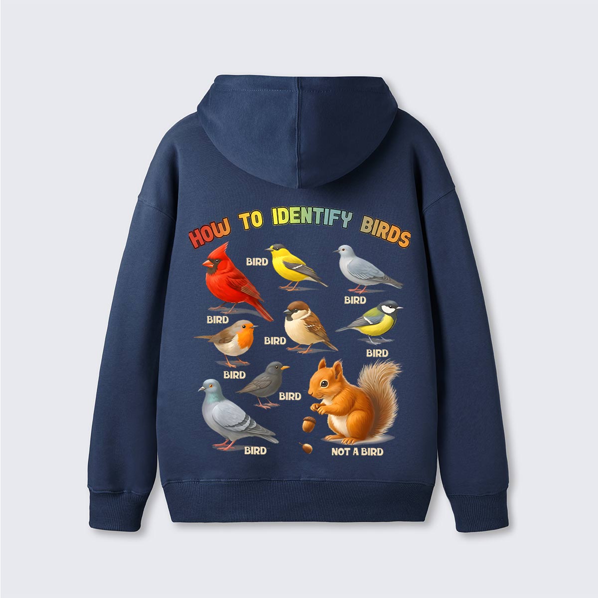 How to Identify Birds Hoodie