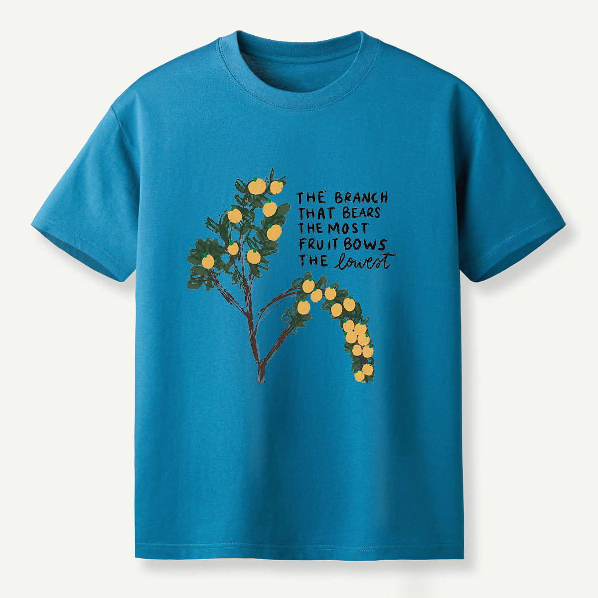 The Branch That Bears The Most Fruit Bows The Lowest T-Shirt