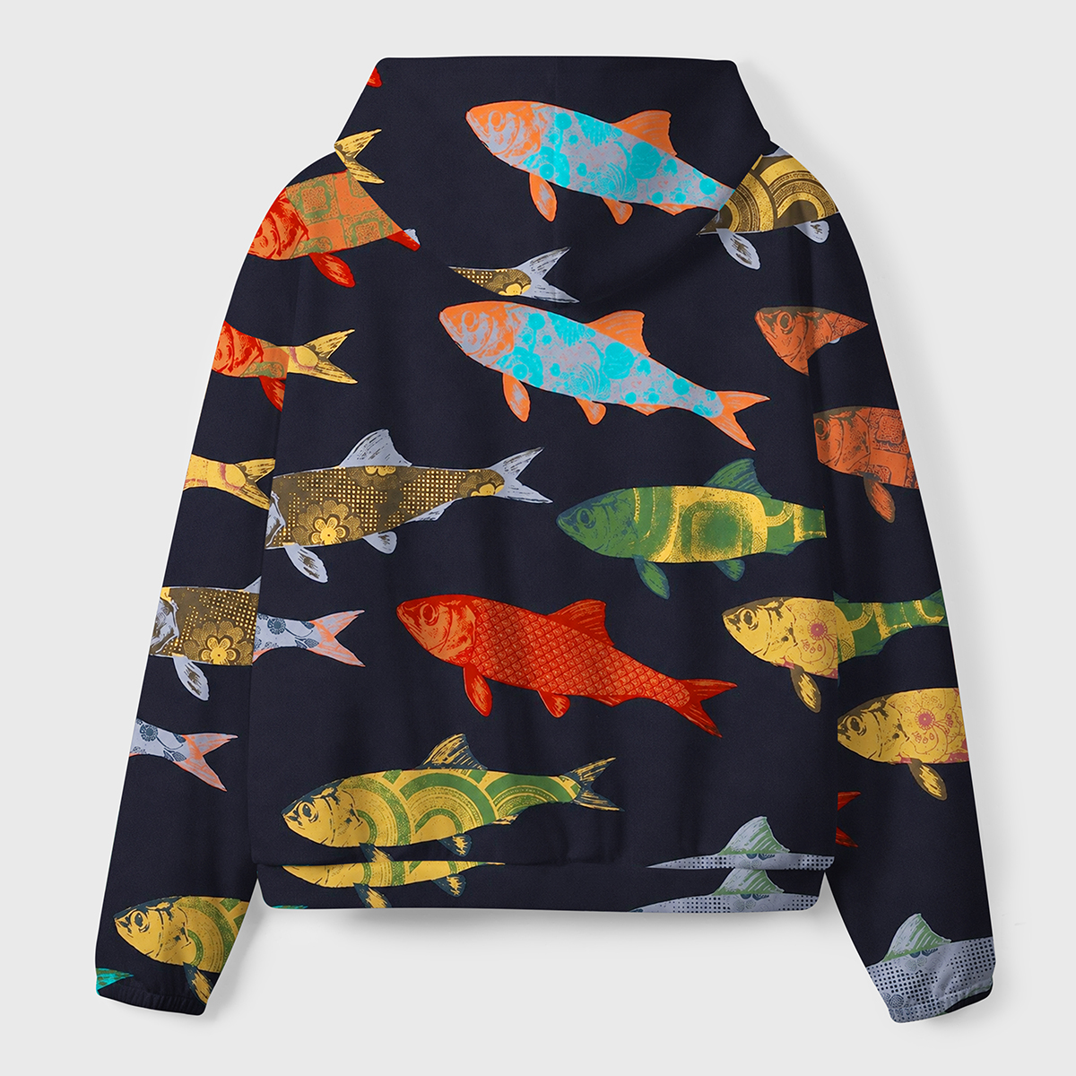 Colorful Fish Migration Premium Eco Hoodie