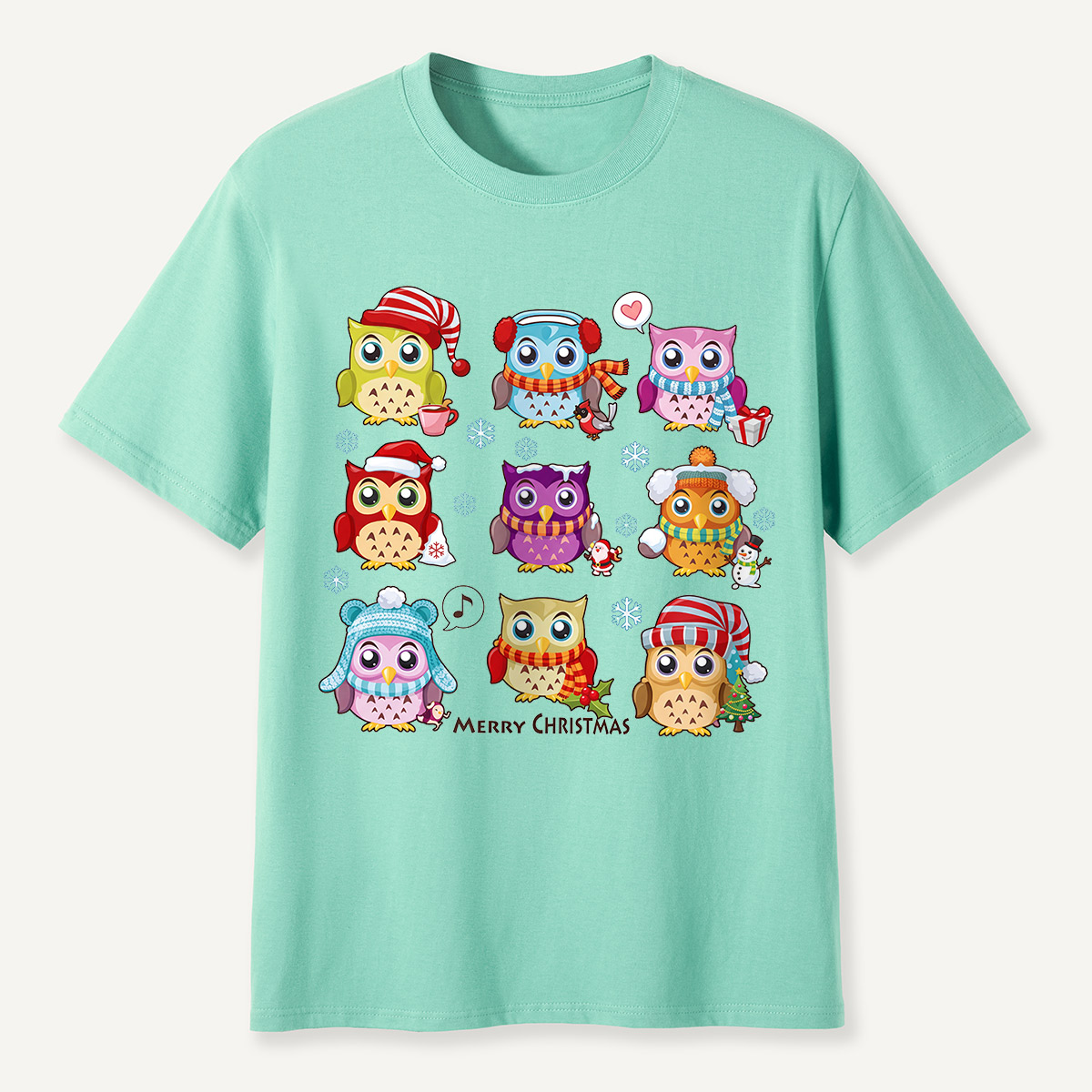 Christmas Owl Squad T-Shirt