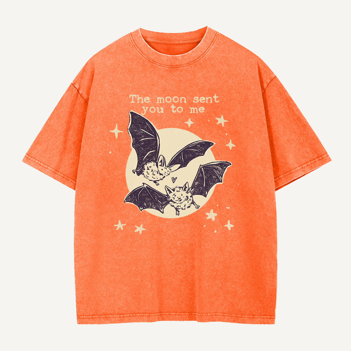 The Moon Sent You to Me Washed T-Shirt