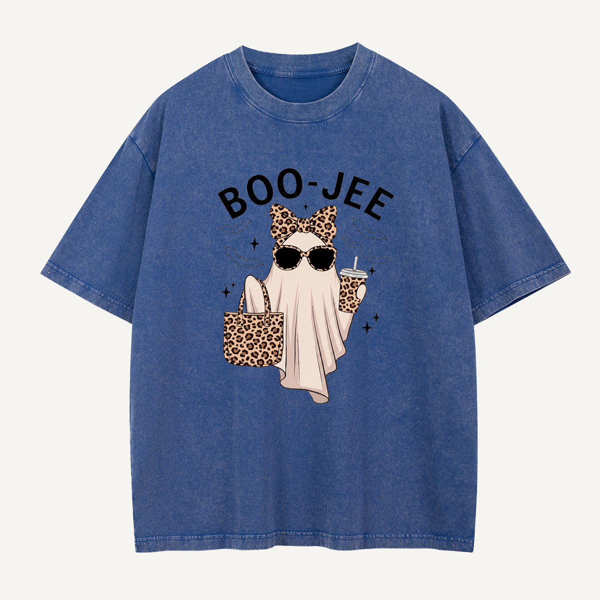 Boo-Jee Ghost Style Washed T-Shirt
