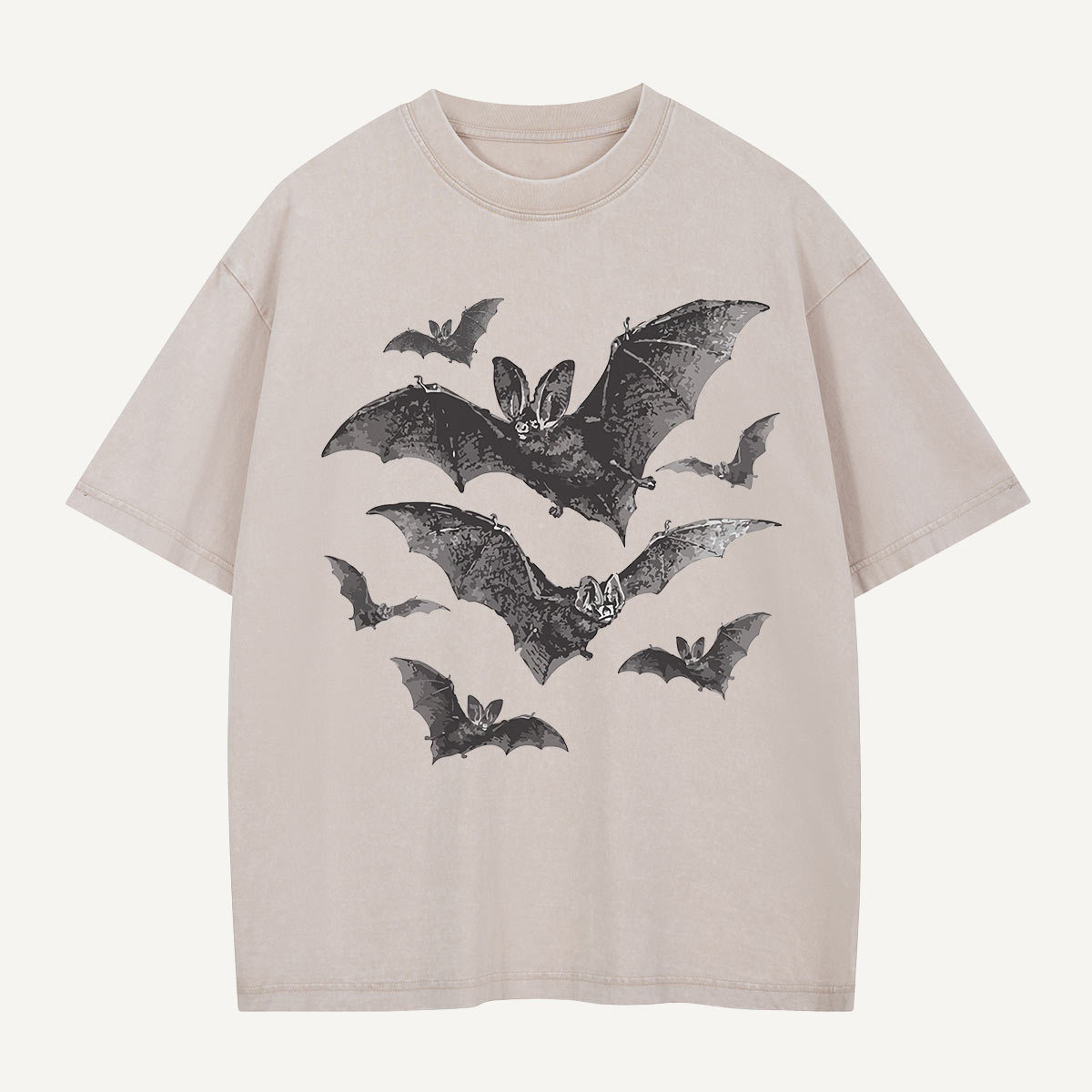 The Bat Pack Takes Flight Washed T-Shirt