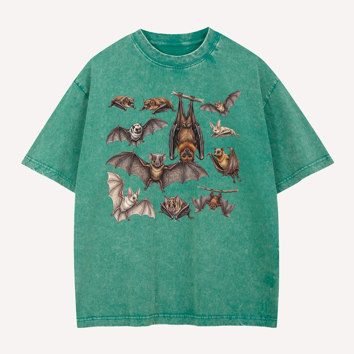 Bat Squad Lineup Washed T-Shirt