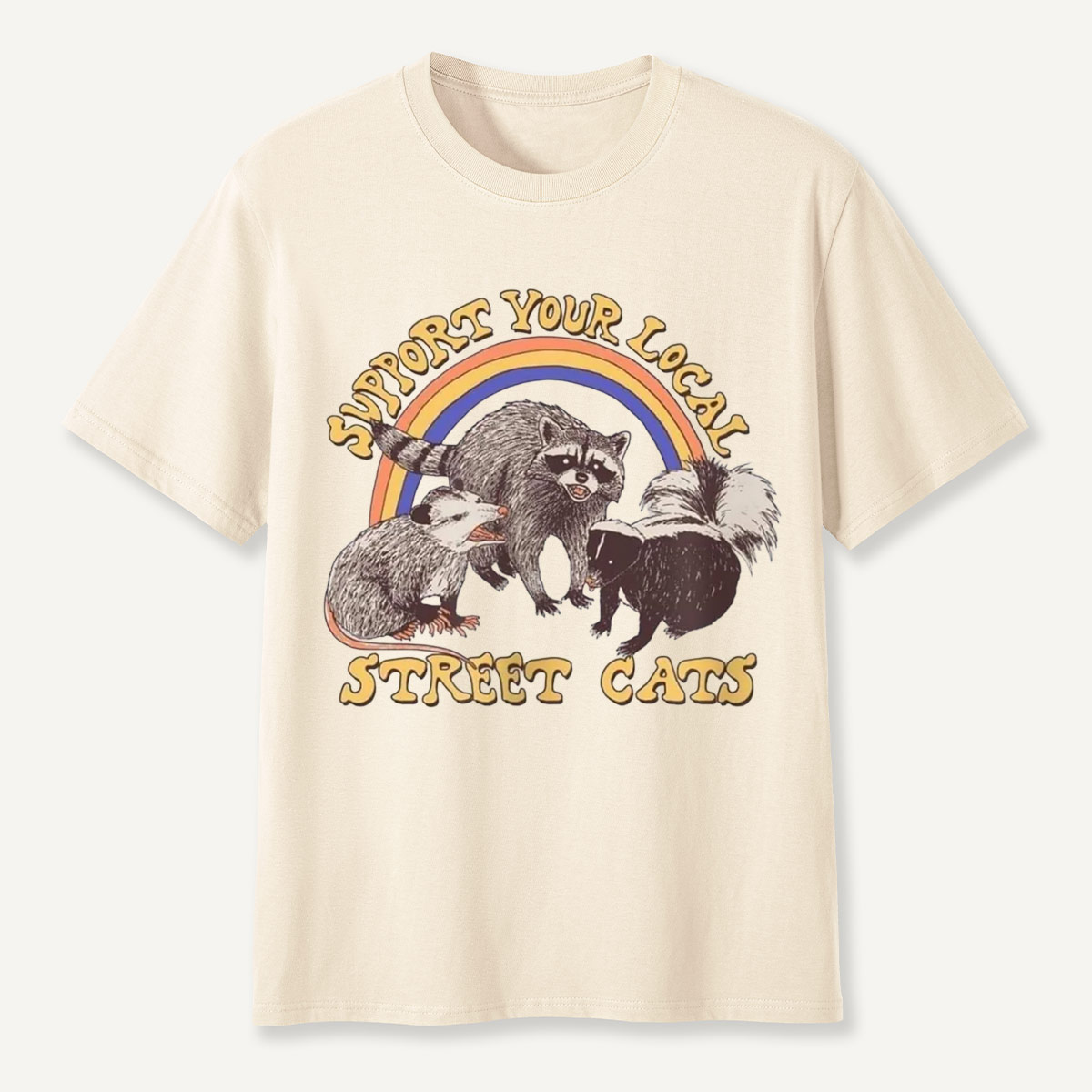 Support Your Local Street Cats Trash Bandits T-Shirt