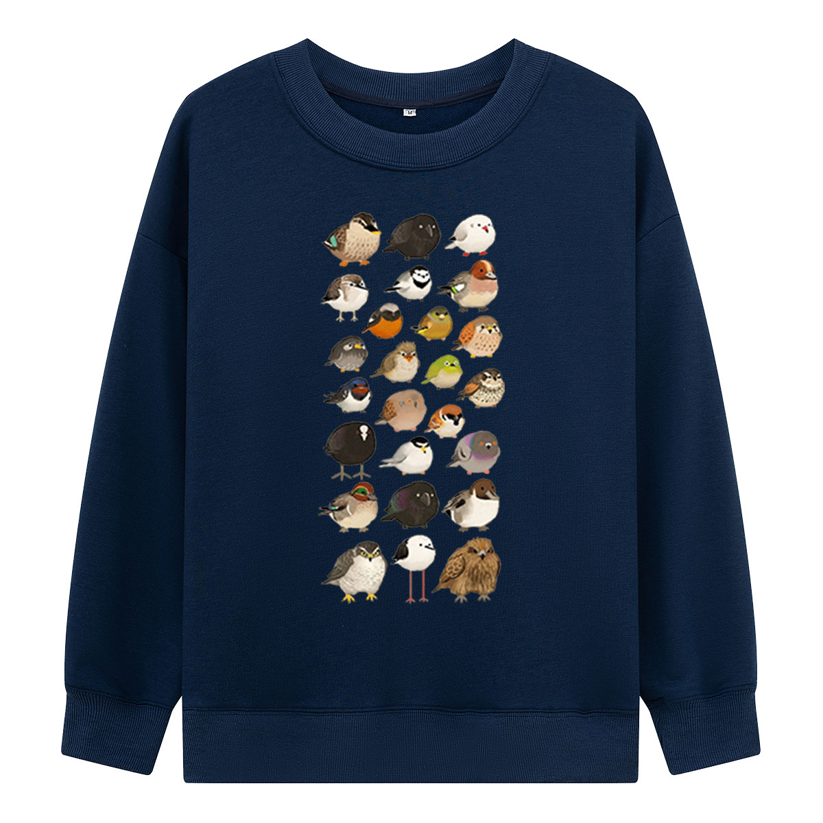 Bird Species Illustration Sweatshirts