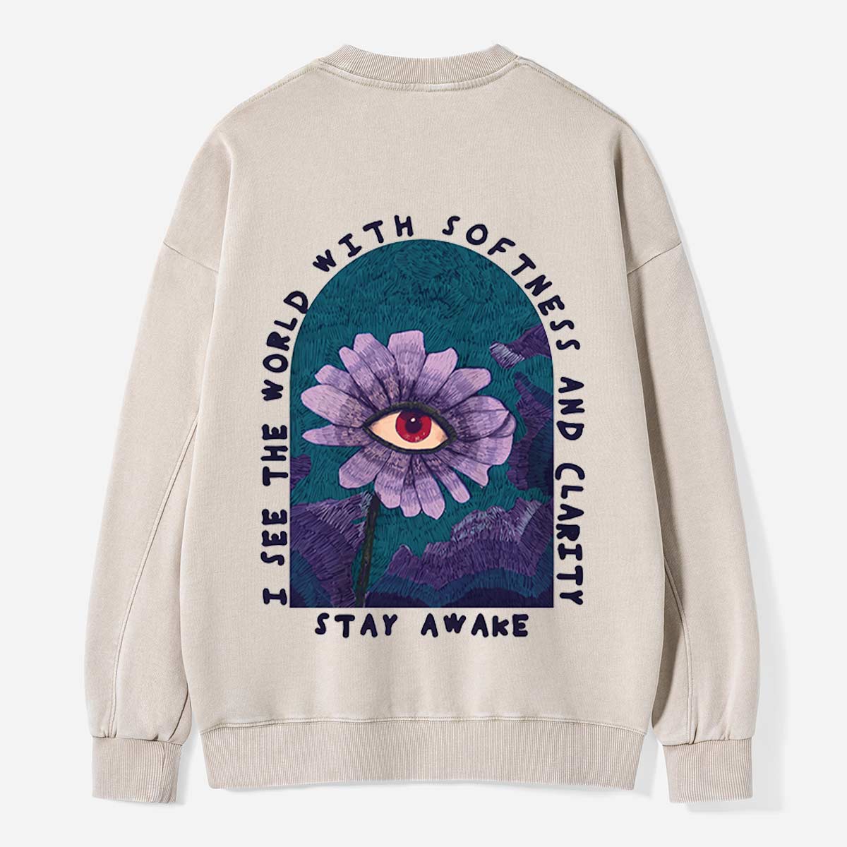 See the World Softly Washed Sweatshirts