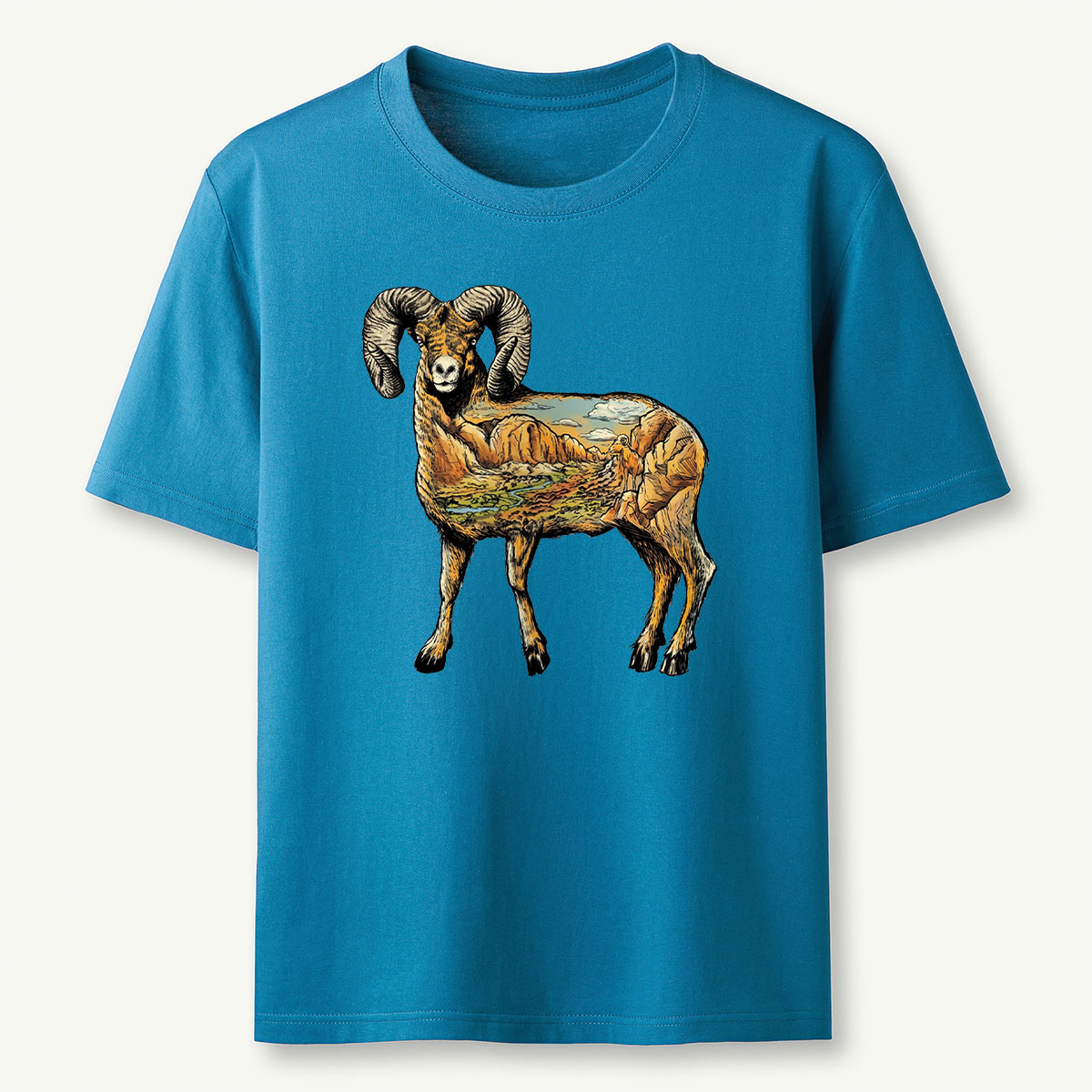 Bighorn Sheep Icons of the West T-Shirt