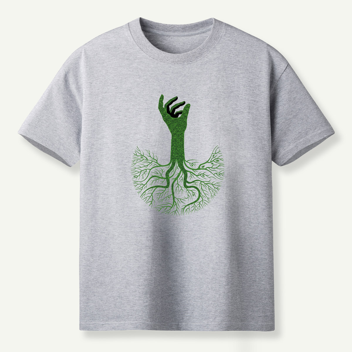 Growing Hand Tree Roots T-Shirt