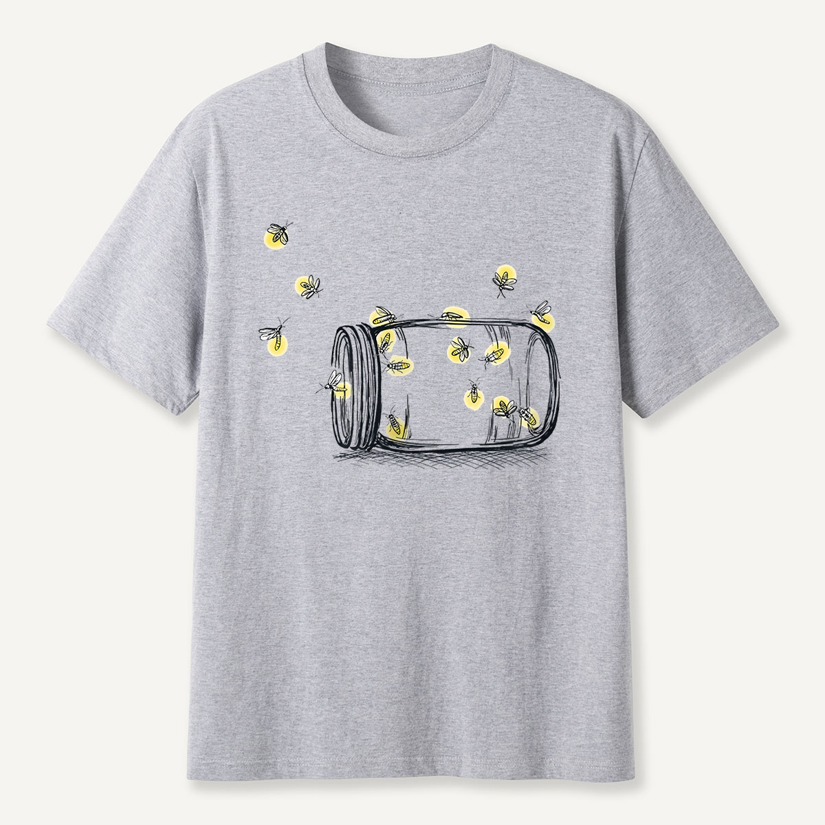Summer Fireflies in a Jar T-Shirt