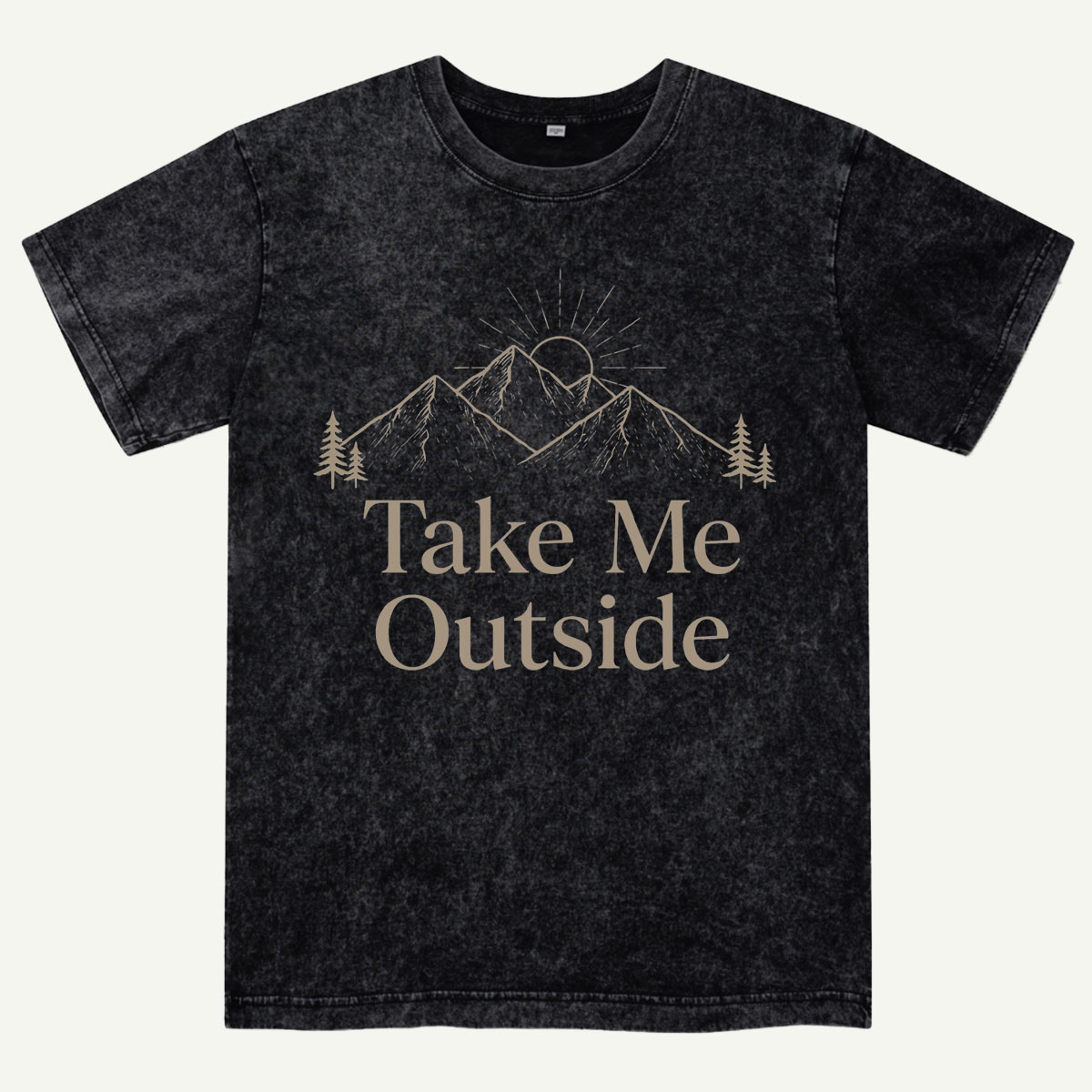 Take Me Outside Mountain Washed T-Shirt