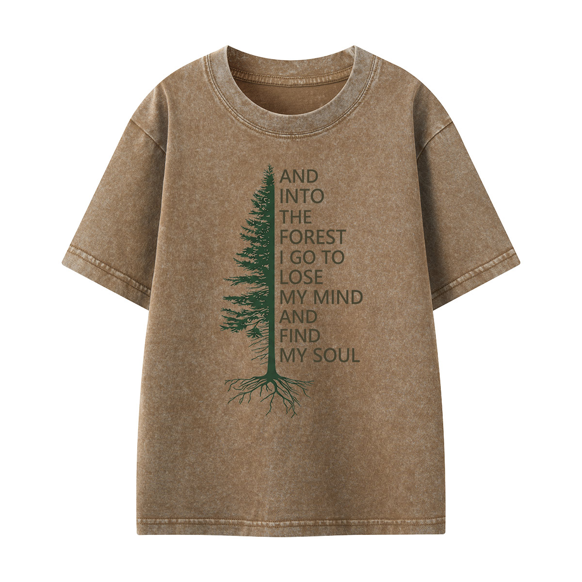 Into the Woods Kids Washed T-Shirt