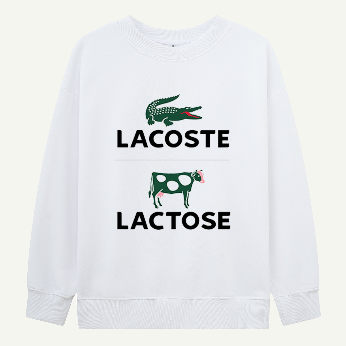 Crocodile Cow Wordplay Sweatshirts