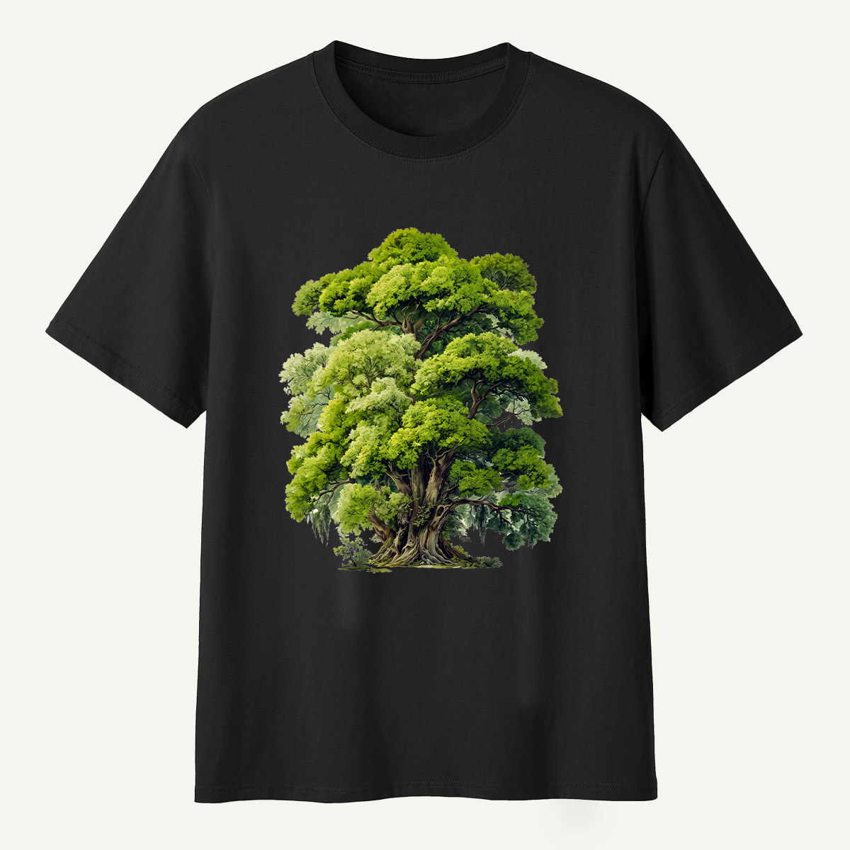 Ancient Oak Tree Watercolor Study T-Shirt