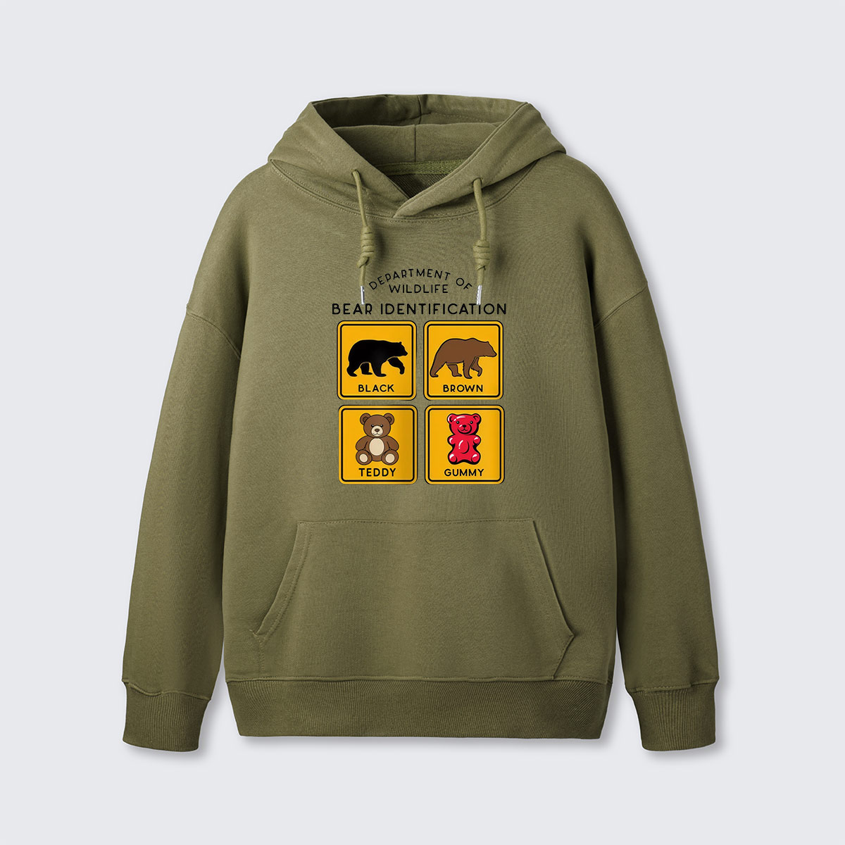 Department of Wildlife Bear Identification Hoodie