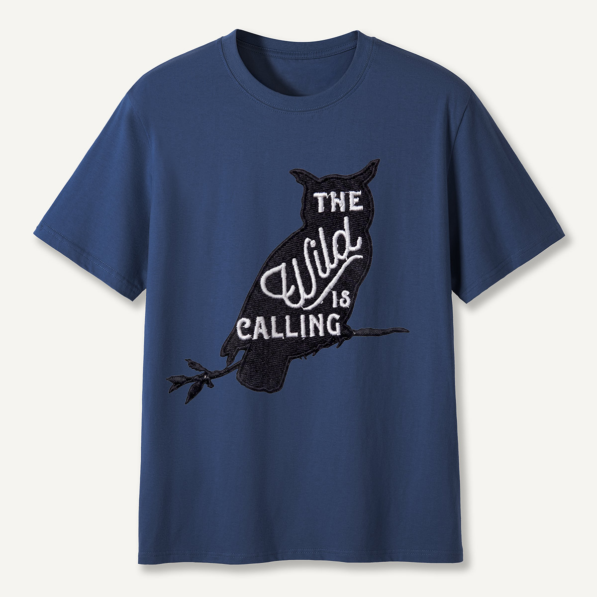 The Wild Is Calling Owl Silhouette T-Shirt