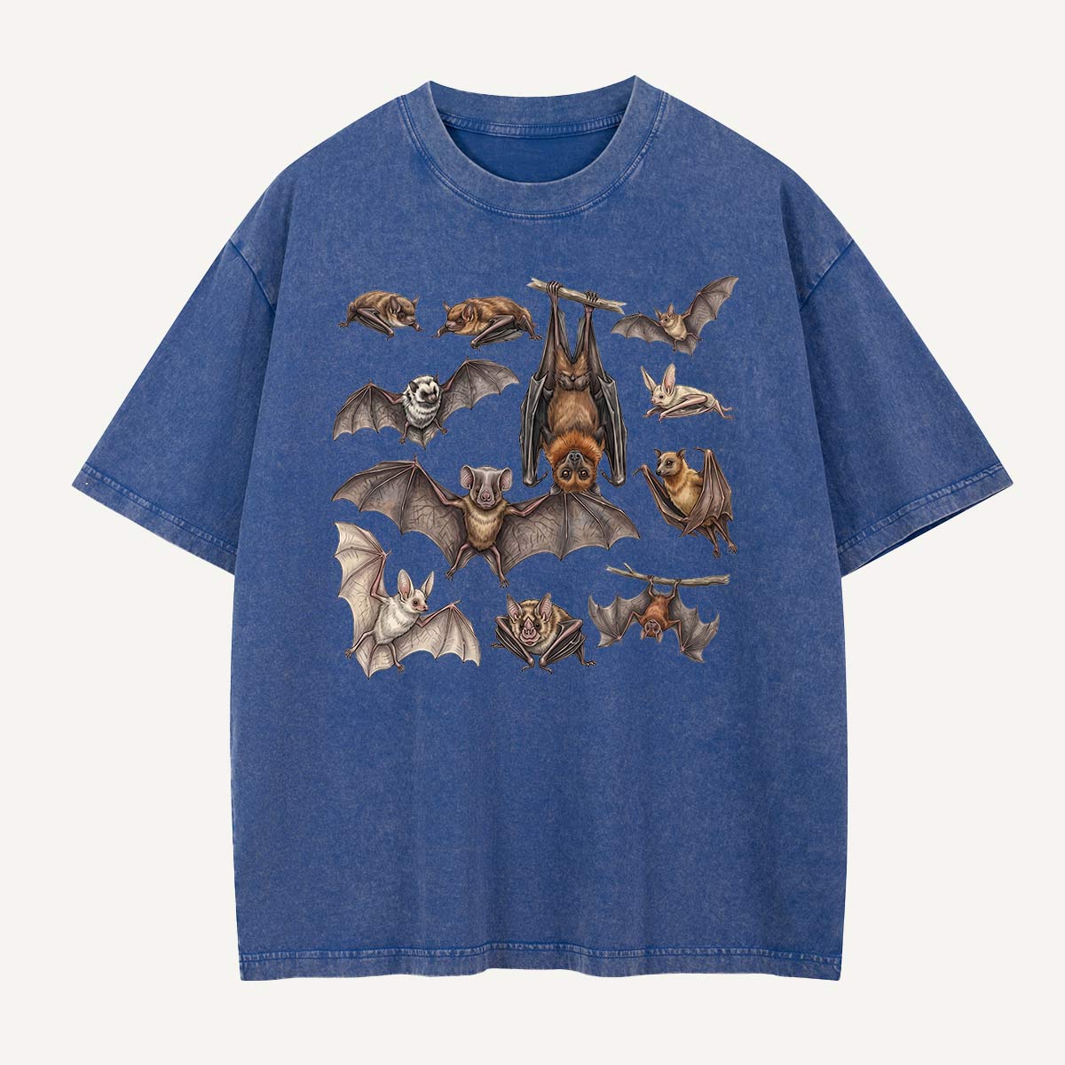 Bat Squad Lineup Washed T-Shirt
