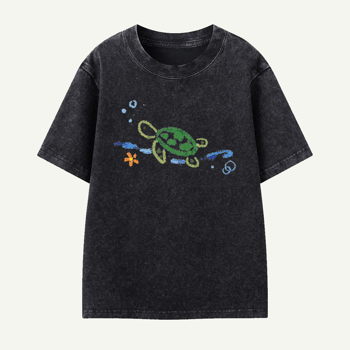 MDWTMMNA26081408 Kids Washed T-Shirt
