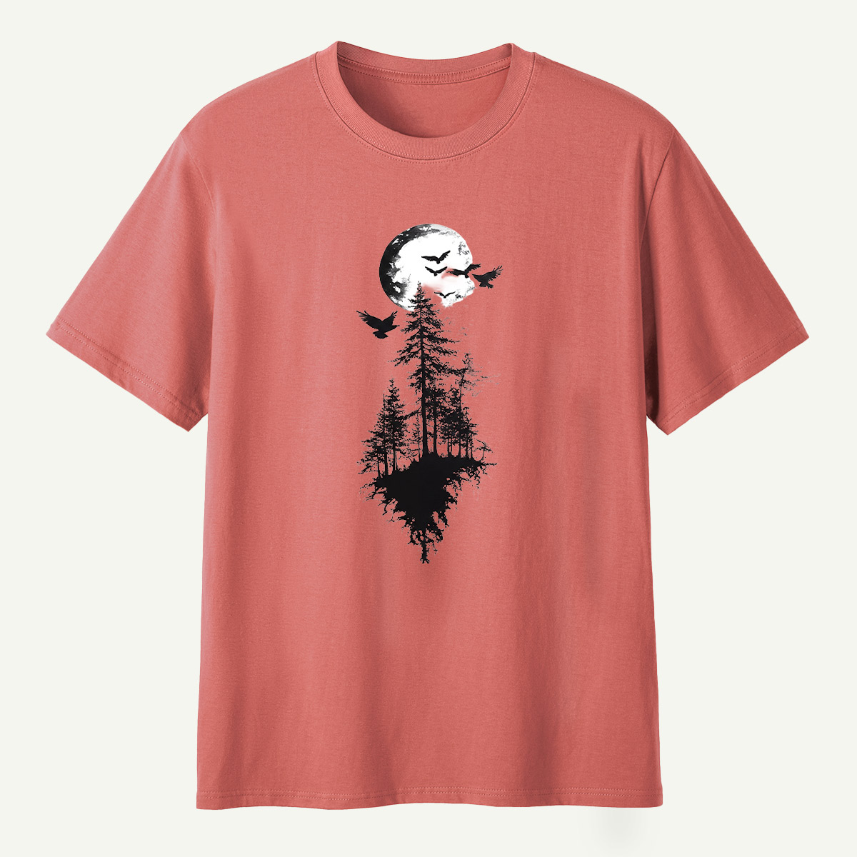 Infinite Mountain Forest Path T-Shirt