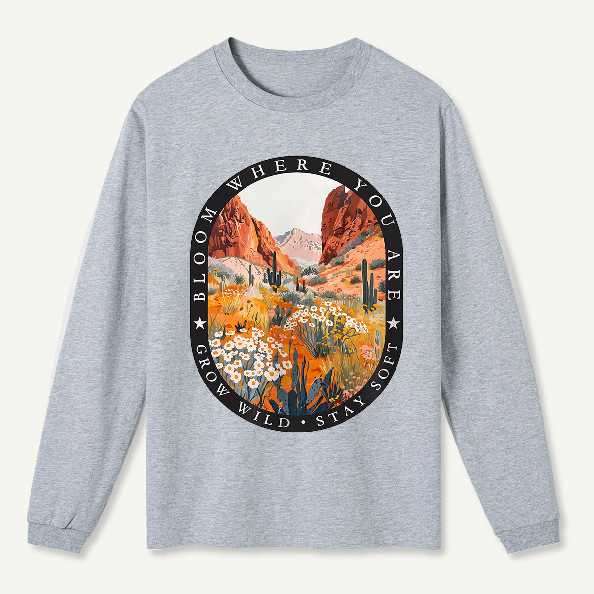 Desert Bloom Long Sleeve T-Shirt