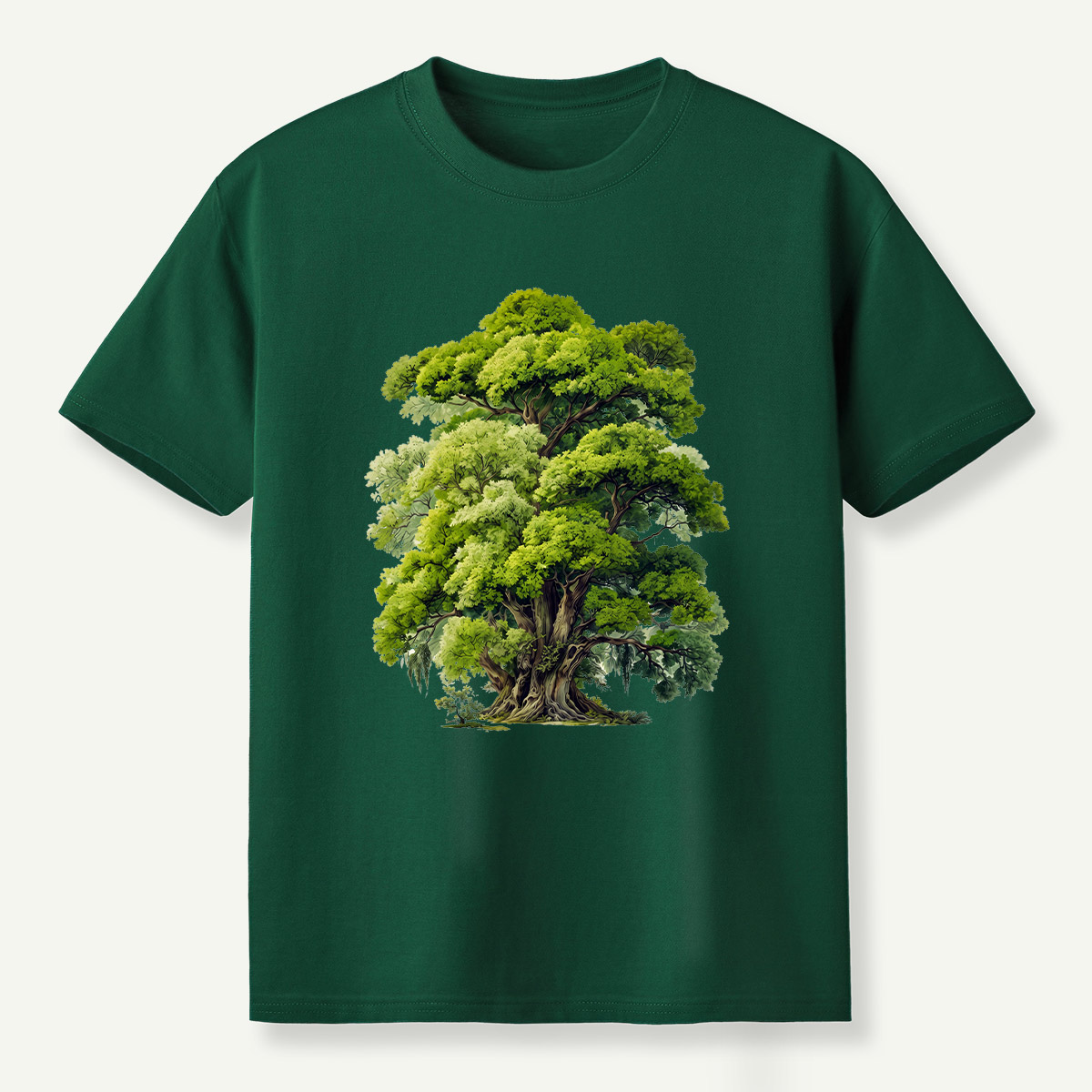 Ancient Oak Tree Watercolor Study T-Shirt